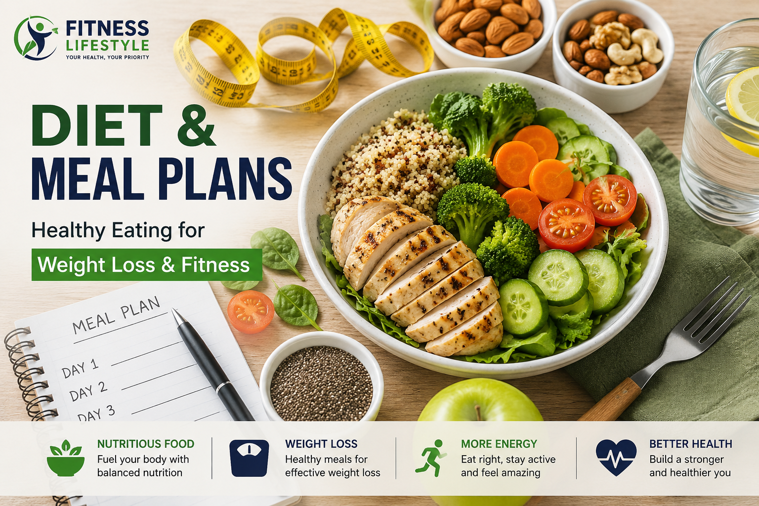 Diet & Meal Plans | Healthy Nutrition for a Fit Lifestyle