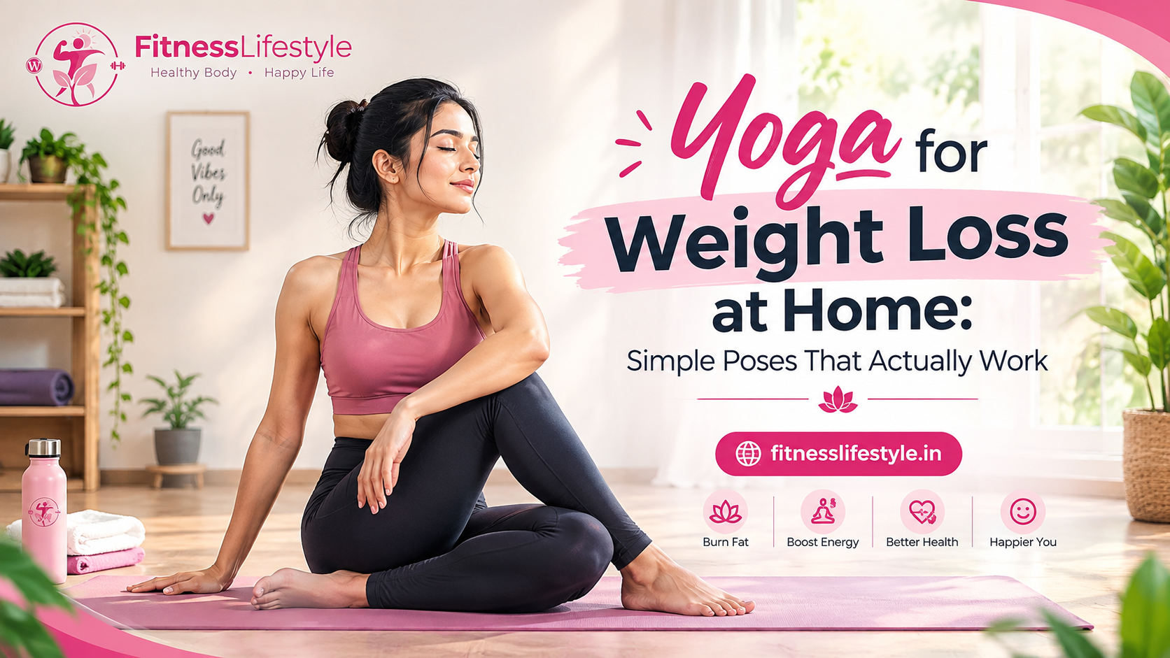Yoga for Weight Loss at Home: Simple Poses That Actually Work