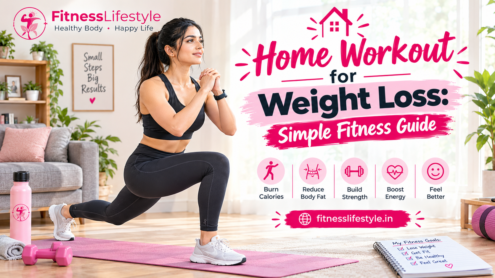 Home Workout for Weight Loss: A Simple Fitness Guide for Beginners