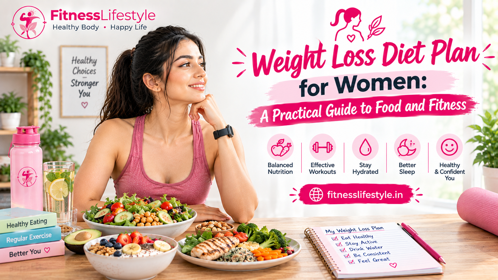 Weight Loss Diet Plan for Women: A Practical Guide to Food and Fitness