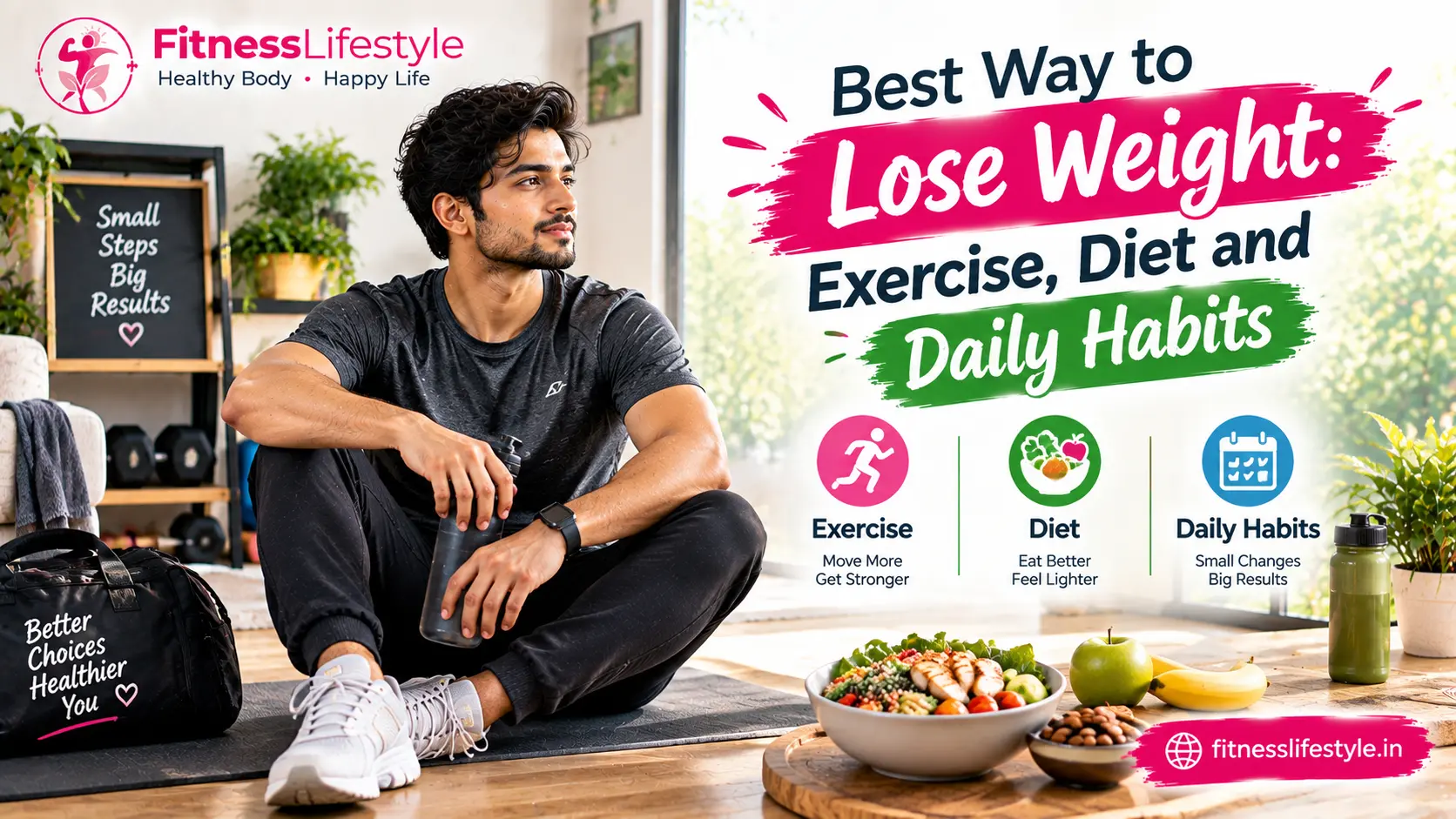 Best Way to Lose Weight: Exercise, Diet and Daily Habits